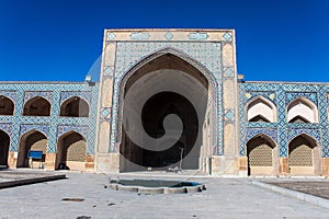 Courtyard of Jameh Mosque in Isfahan