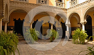 Courtyard Lebrija Palace photo