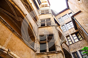 Courtyard in Lyon