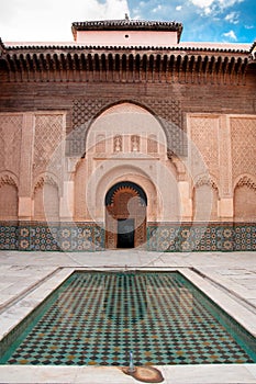 Courtyard in Marrakech, Morocco