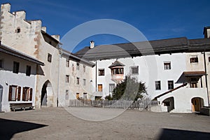 Courtyard of Monastery photo
