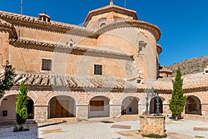 Courtyard at the Monastery Virgin Del Saliente photo