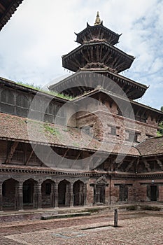 Courtyard of Mul Chowk, in the Patan Royal Palace Complex in Patan Durbar Square - Lalitpur, Nepal photo