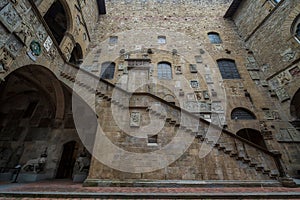 Courtyard in the National Museum of Bargello
