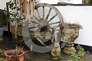 Courtyard near antiquarian shop