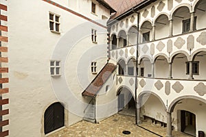 Courtyard of the old castle