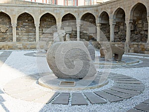 Courtyard of Old City of Baku