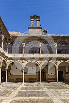 Courtyard of the old university of Baeza
