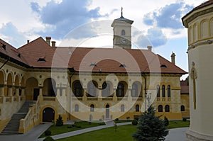 Courtyard of an Orthodox Abbey