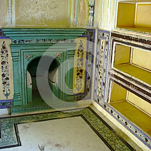 courtyard of the palace Nahargarh Fort