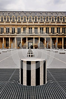 Courtyard of Palais Royale, Paris