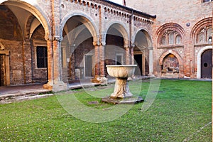 Courtyard of Pilate in Basilica of Santo Stefano, Bologna photo