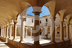 Courtyard of a Temple. Zadar, Croatia