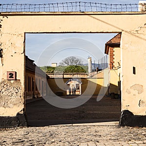 Courtyard At Theresienstadt