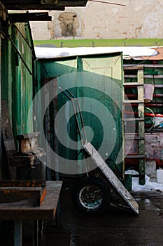 Courtyards in the workshops of the Kyiv-Pechersk Lavra