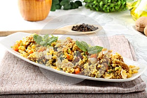 Cous Cous with vegetables