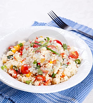 Couscous salad photo