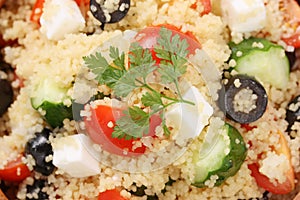 Couscous salad , kuskus salad