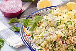 Couscus and vegetables
