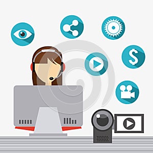 coustomer support design