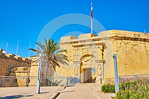 Couvre Porte Gate, Birgu, Malta