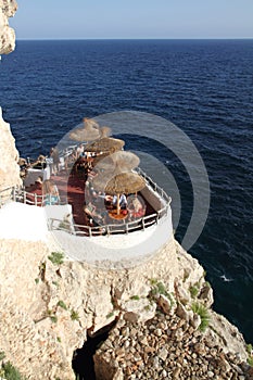 Cova d en Xoroi, cove in Cala en Porter, Minorca, Balearic islands, Spain