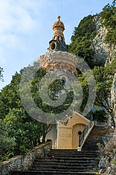 Cova de la Trovalla Shrine, in Berga, Spain