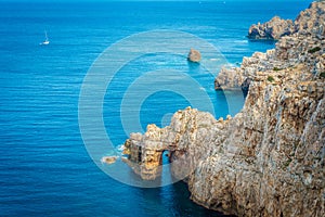 Cova de Sa Merda Cave in Minorca, Spain