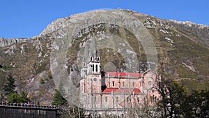 Covadonga Basilica view