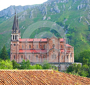 Covadonga Catholic sanctuary Basilica Asturias
