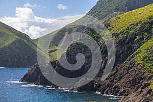 Cove Bay and Spring Bay, Saba, Caribbean Netherlands