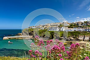 Cove and harbour of Port Isaac, Cornwall, England