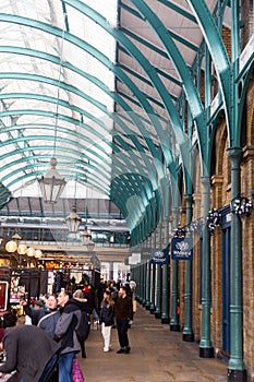 Covent Garden - Columns of Apple Market Hall