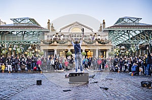 Covent Garden market in London