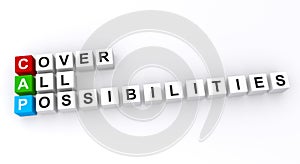 Cover all possibilities