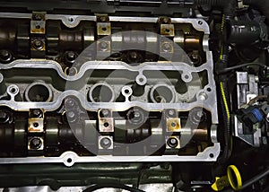 Cover of block of petrol engine