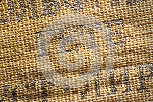 Cover Close up of old books with weathered leather backs