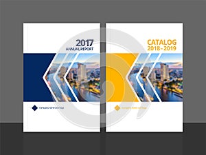 Cover design annual report and catalog