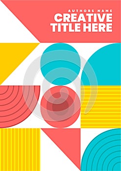 Cover design with shape