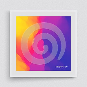 Cover design template. Abstract background. Modern Pattern. Vector Illustration.