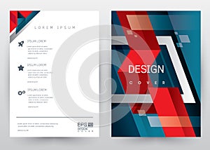 Cover Design Vector template set Brochure, Annual Report, Magazine, Poster, Corporate Presentation, Portfolio, Flyer, Banner