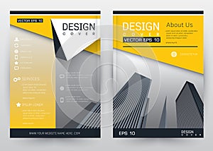 Cover Design Vector template set Brochure, Annual Report, Magazine, Poster, Corporate Presentation, Portfolio, Flyer, Banner