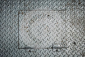 Cover of metal hatch