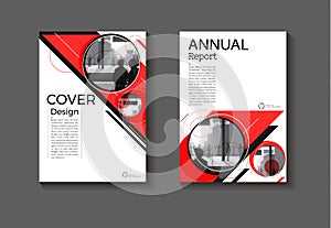 Cover red abstract background modern design modern book cover Brochure cover  template,annual report, magazine and flyer layout