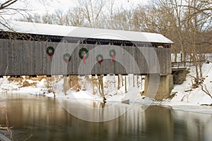 Covered Bridge in Ada Michigan