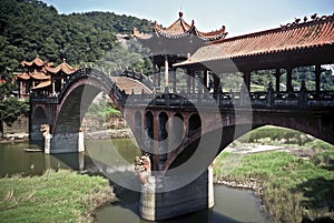 Covered Bridge, China