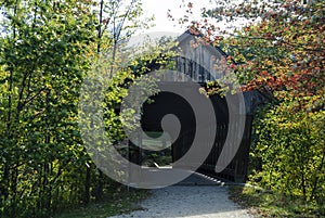 Covered bridge Contoocook River