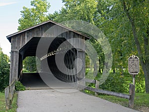 Covered Bridge Entrance