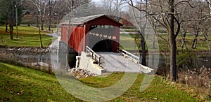 Covered bridge in Indiana