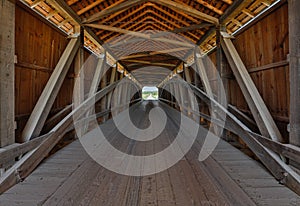 Covered Bridge Interior